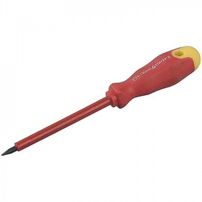 Отвертка диэлектрическая STAYER Sl 55 x125мм Professional 25141-05-12