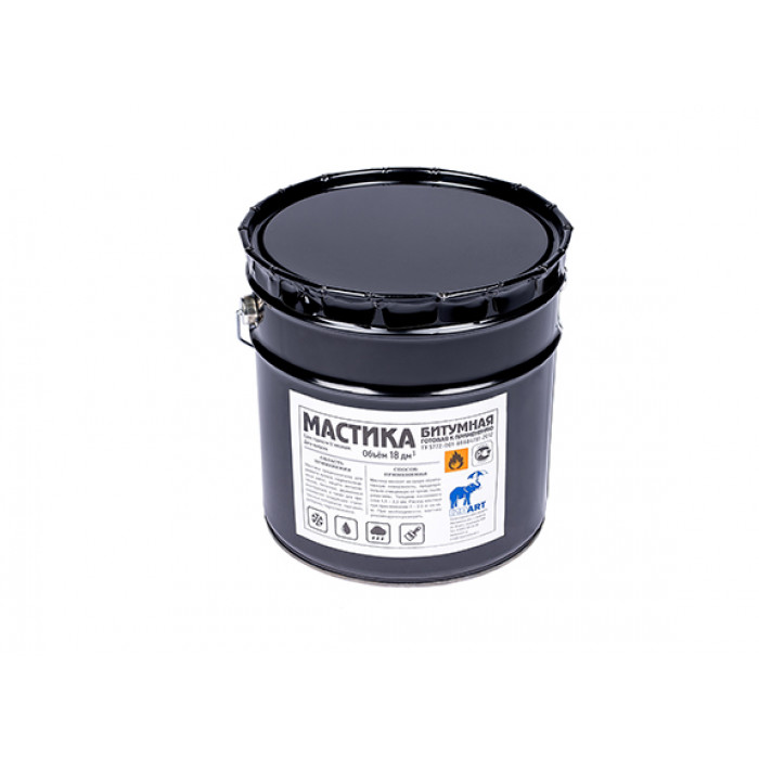 Мастика битумная МБР 15кг/18л