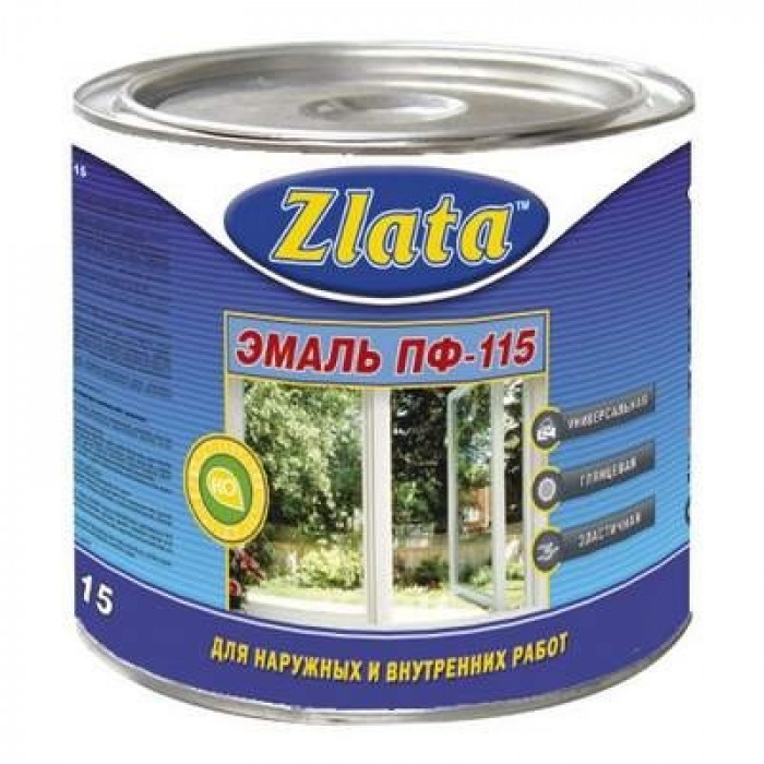 Эмаль ПФ-115 Злата 1.8 кг
