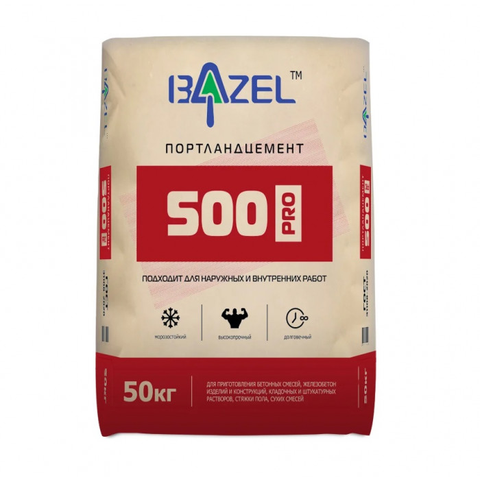 Цемент М500 Bazel 50 кг
