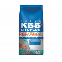 Плиточный клей для мозаики Литокол Litoplus K55 5 кг