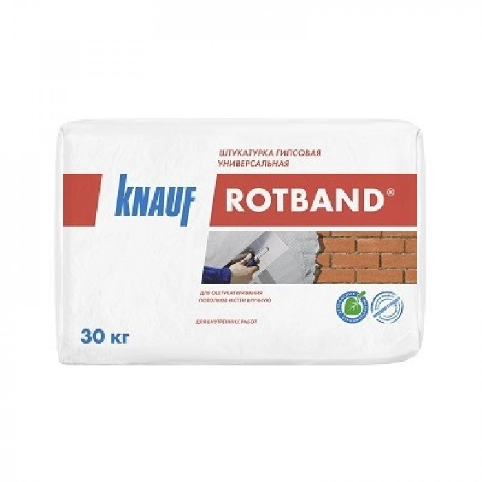 Штукатурка гипсовая Knauf Ротбанд 30 кг