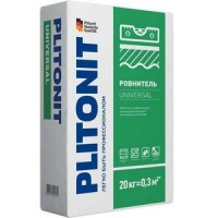 Наливной пол Plitonit Universal влагостойкий 20кг